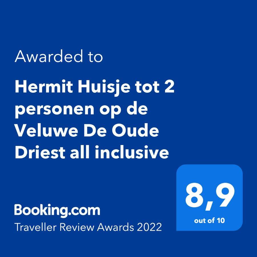 Ruim En Gezellig Chalet Voor 2 Personen Op De Veluwe Recreatiepark De Oude Driest Putten Eksteriør bilde